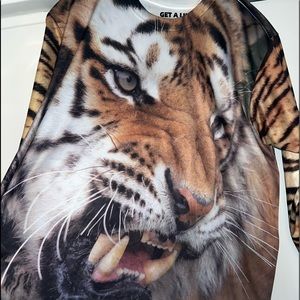 NWOT Rare Cool Tiger Shirt